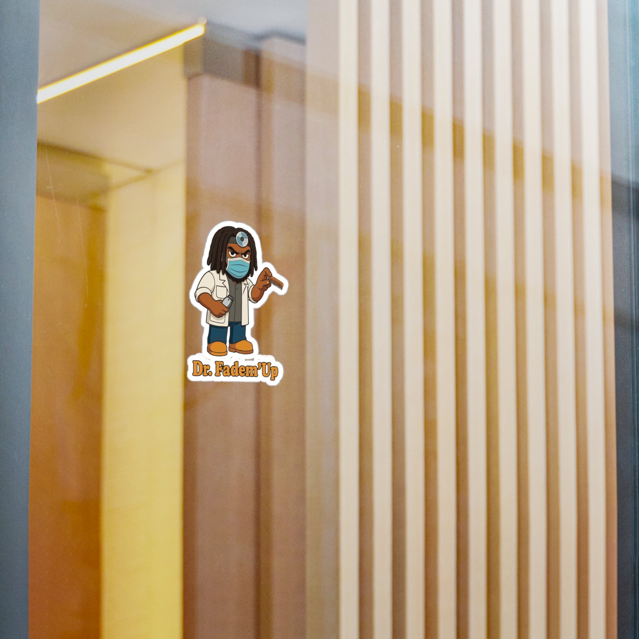 Dr. Fadem'Up™ Sticker